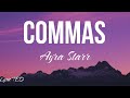 Ayra Starr - Commas (lyrics)