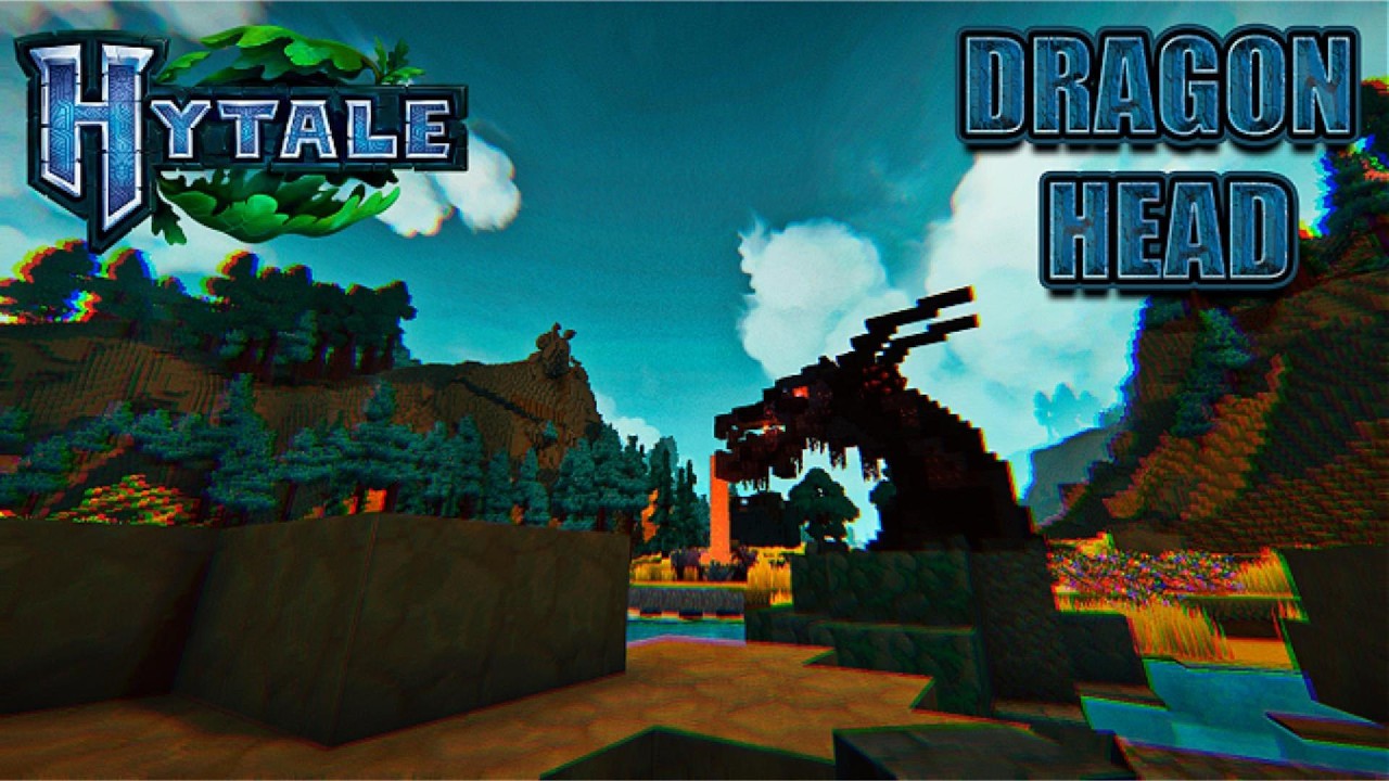 Как Построить Статую Дракона В Хайтеил (Hytale)