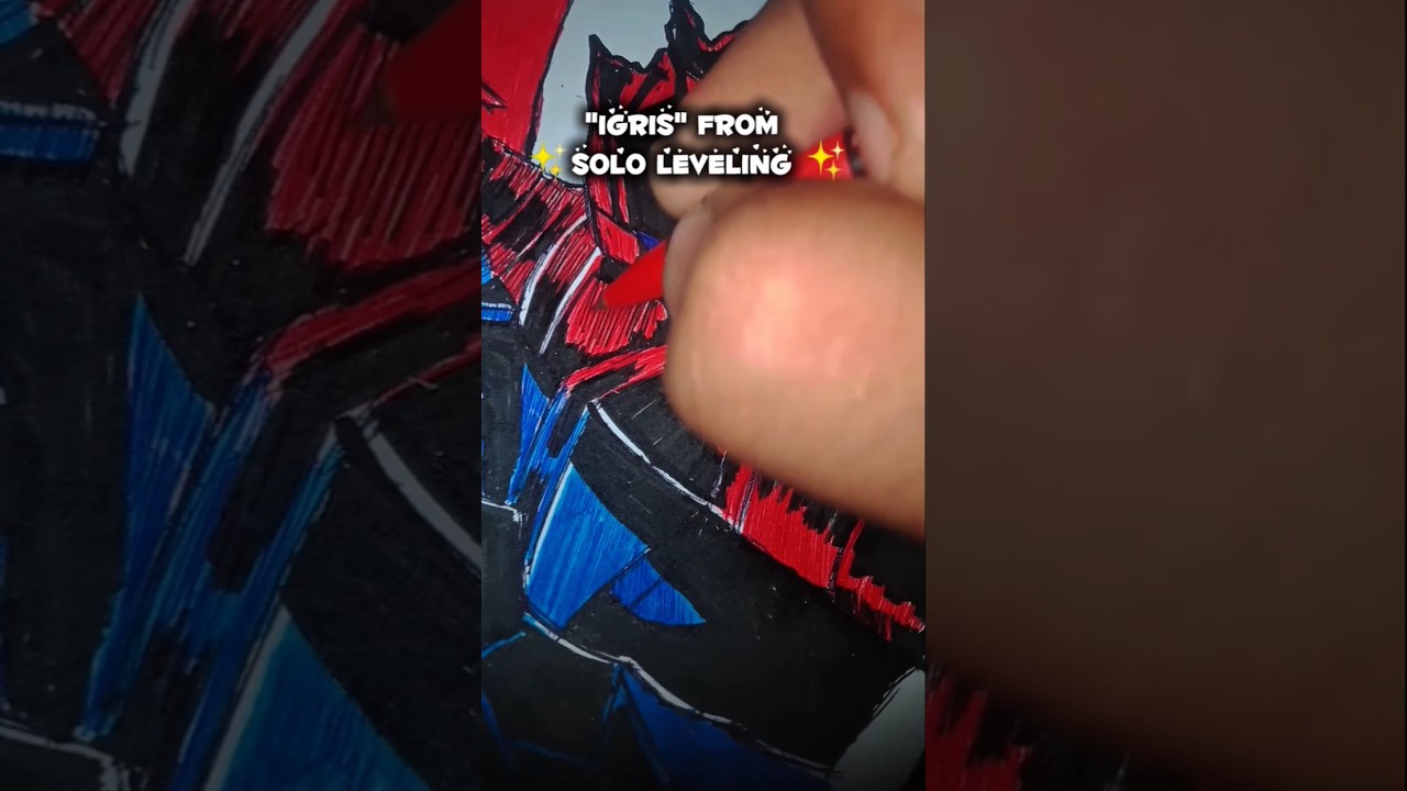 🔥 Igris Solo Leveling Fanart | Dark Knight of Shadows ✨