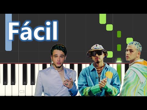 Tiroteo - Marc Seguí ft  Rauw Alejandro y Pol Granch/Piano tutorial/Synthesia