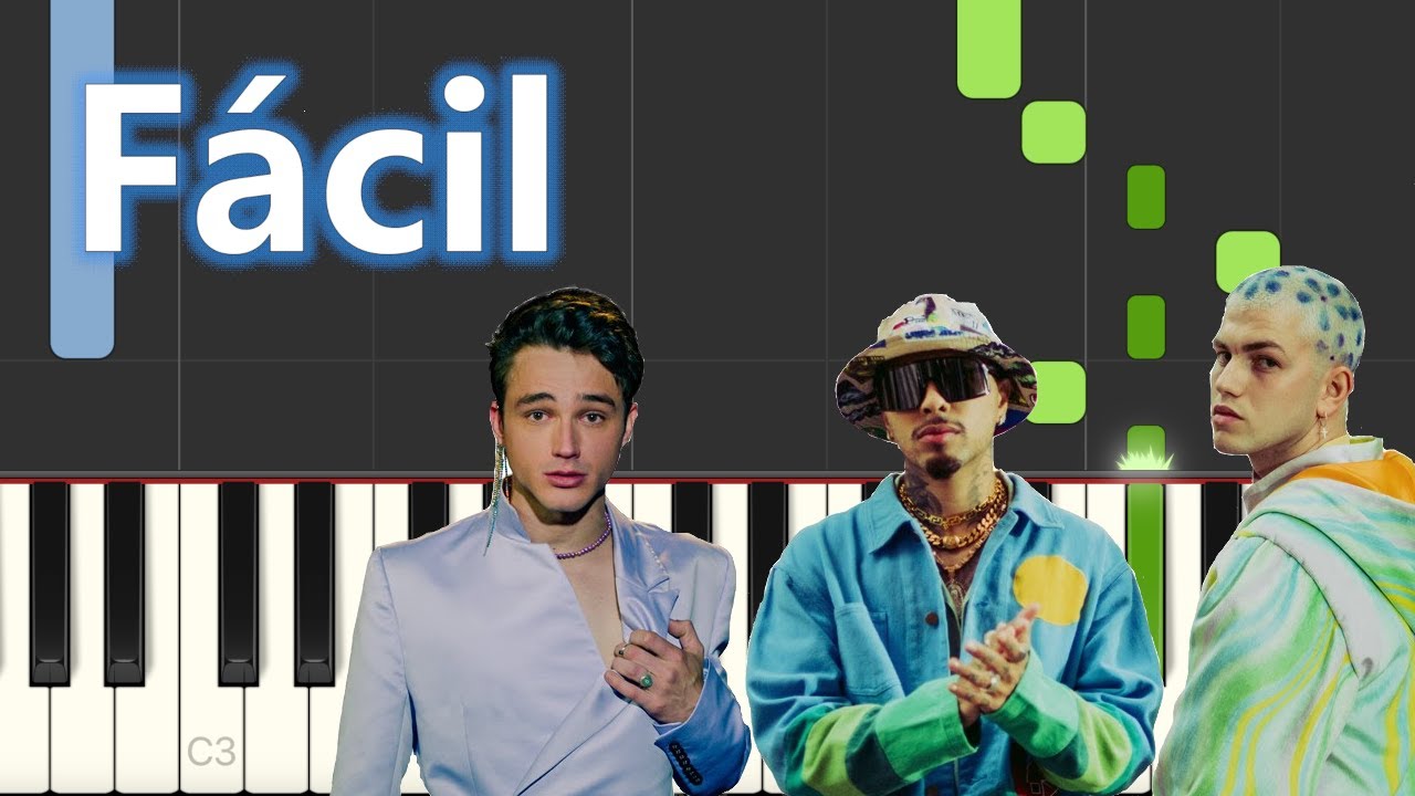 Tiroteo - Marc Seguí ft  Rauw Alejandro y Pol Granch/Piano tutorial/Synthesia