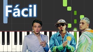 Tiroteo - Marc Seguí ft  Rauw Alejandro y Pol Granch/Piano tutorial/Synthesia