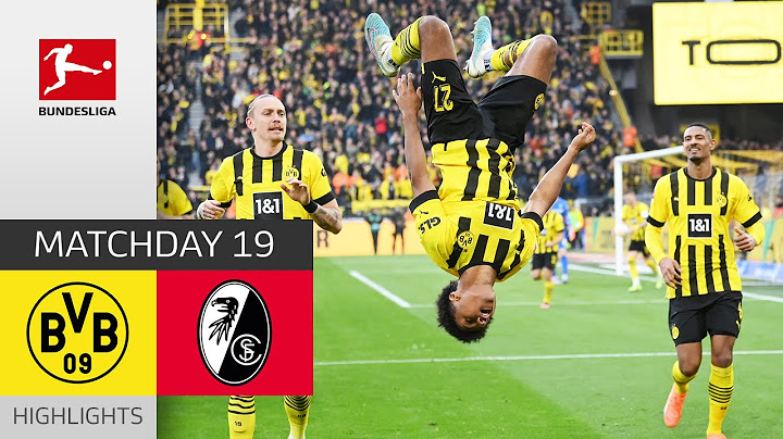 Haller & Dortmund Celebrate 5(!) Goals vs SCF | BVB - SC Freiburg | Highlights | Bundesliga 2022/23