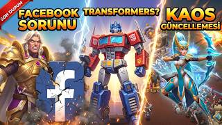 FACEBOOK SORUNUNDA SON DURUM!TRANSFORMERSLAR GELİYOR? YENİ LİDER GÖRÜNÜMÜ KUTUP AVCISI -LORDS MOBİLE