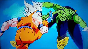 DBZ cell vs goku techno music video