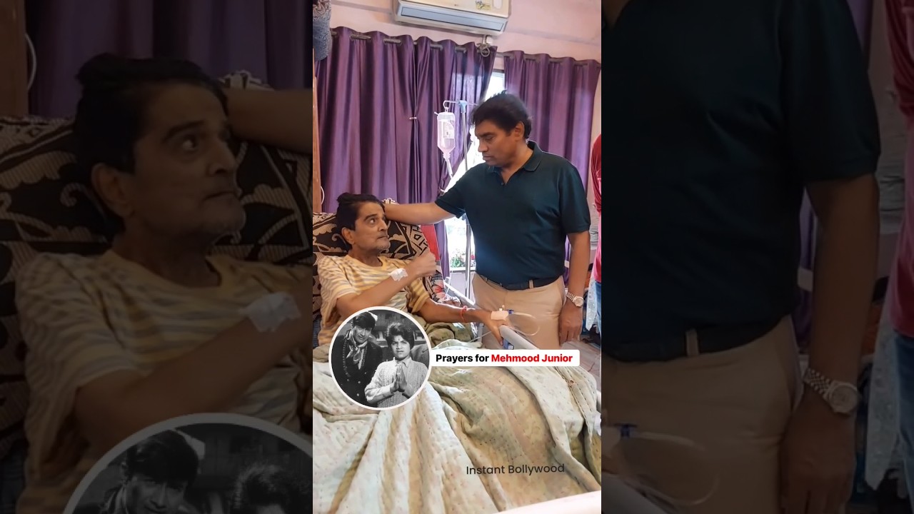Junior Mehmood diagnosed with Stage 4 cancer, Johny Lever pays him a visit