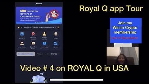 Royal Q APP complete tour and Trade settings explanation (VIDEO #4)