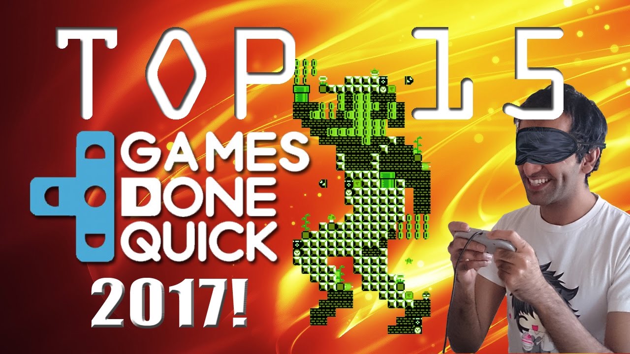 Top 15 AGDQ 2016 Speedruns - AGDQ 2017 HYPE!