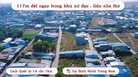 Bán Đất . Ngay trong khu Xứ Đạo Gần Giáo Xứ Trà Cổ . Quốc lộ 1A đi vào 1km Tại Trảng Bom Đồng Nai