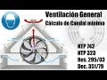 Ventilación General Mínima - (Control de CO2 y Humedad)