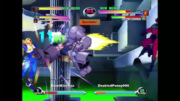 MvC2: Khaos - Magneto Sentinel Double Snap Flashy 2x Tag Combo .:8.17.22:.