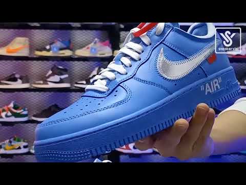 off white baby blue air force 1