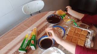 خبزة الهواء التونسية🍰 خبزة البسكويت بدون فرن ومذاق لا يوصف😋😍