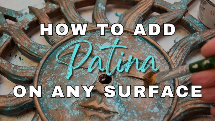 DIY - HOW TO CREATE A COPPER PATINA PAINT EFFECT - STEP BY STEP GUIDE 