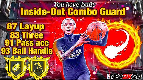 This Inside-Out Combo Guard Build is DOMINATING NBA 2K24