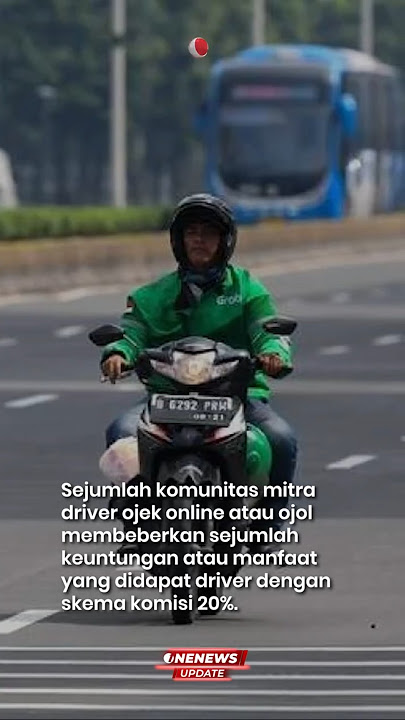 Sejumlah komunitas mitra driver ojek online membeberkan sejumlah keuntungan atau manfaat #shorts