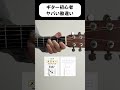 ギター初心者のヤバい勘違い #ギターコード