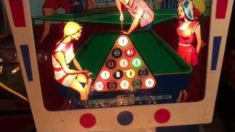 Vic Camp Pinball:1969 Target Pool...Game Play Instructions.