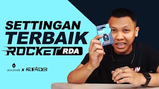 RDA Anti Panas!! - Rocket RDA by Jualvape X Aleader Review Indonesia
