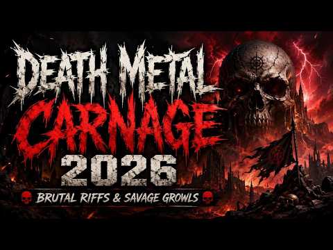 Death Metal Carnage 2026 ☠️ Brutal Riffs & Savage Growls | Extreme Death Metal Playlist