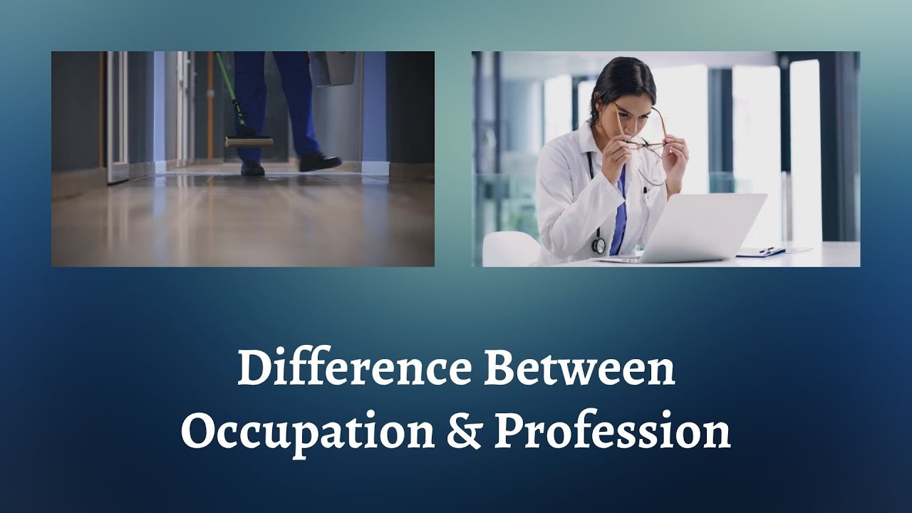 Difference Between Occupation And Profession The Occupation Vs difference-between-occupation-and-profession-the-occupation-vs