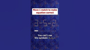 Fix the equation by moving 1 stick #shots #puzzles #logicpuzzles #mathspuzzle #hindipuzzles