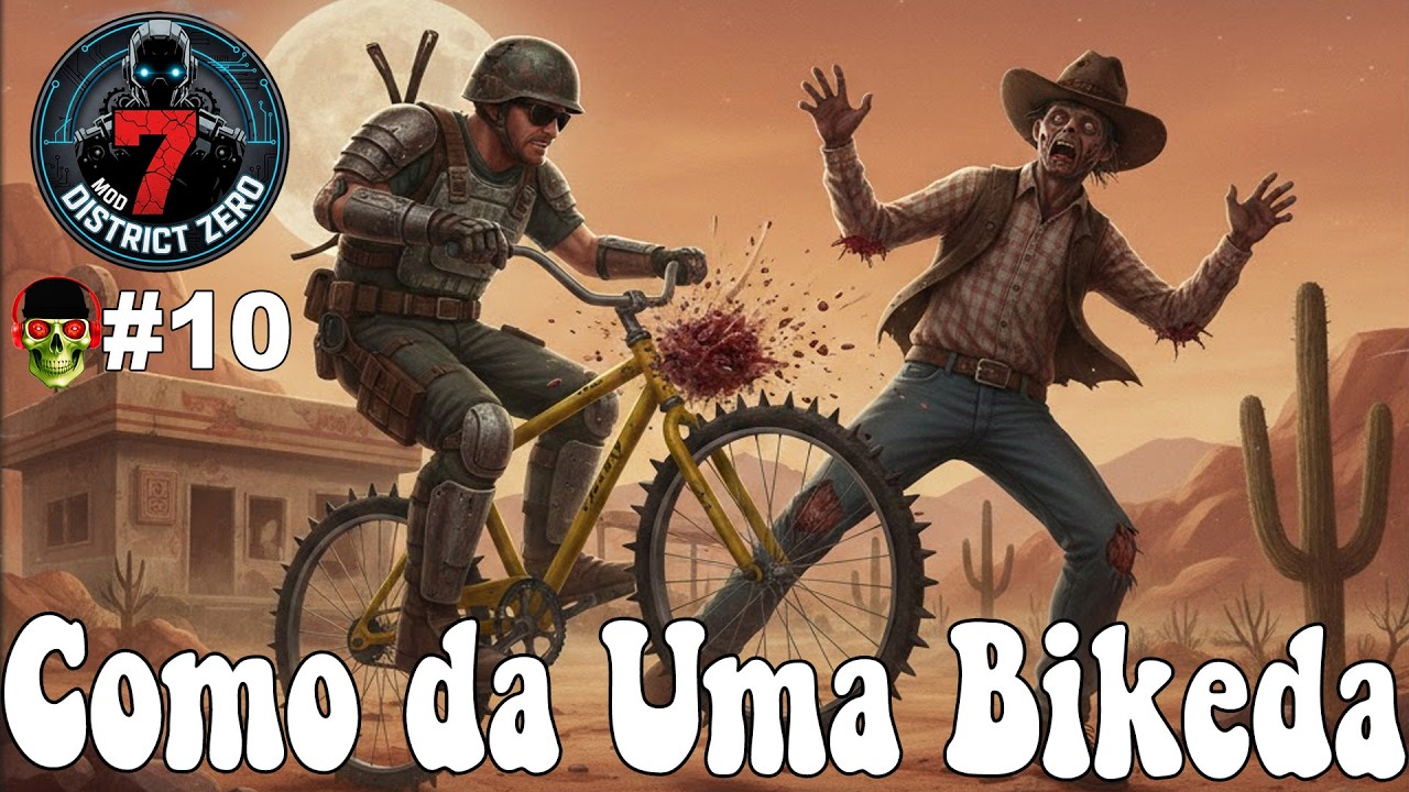 Como dar um BIKEDA 🤖 7Dtd MOD District Zero 🤖 Cap10