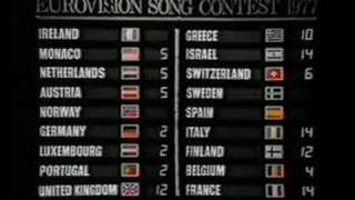 Eurovision 1977 - Voting Part 1/4