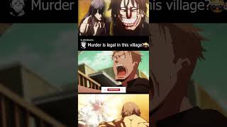 ?‍??Mur*der is legal in the village? #anime #shorts #kinojourney