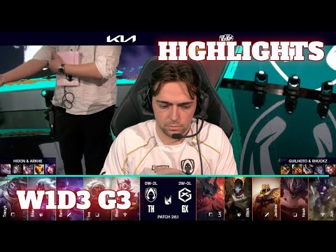 TH vs GX - Highlights | Week 1 Day 3 LEC Versus 2026 | Team Heretics vs GIANTX W1D3
