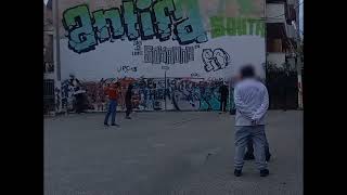 Λόγια και Γκραφίτι στην Καλλιθέα // Antifa South // 6.12.2025