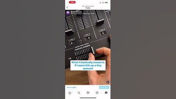 Crossfader Settings!!