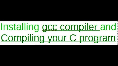 Basic C program compiled in linux