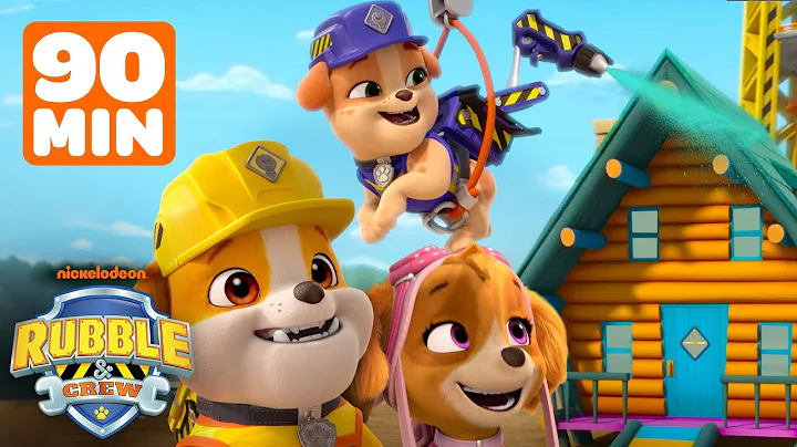 Mix Creates a Family Portrait & BEST Art Projects! w/ Rubble & Charger | 90 Minutes | Rubble & Crew