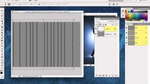 Photoshop CS5 Tutorial | Shadow Bar Effect