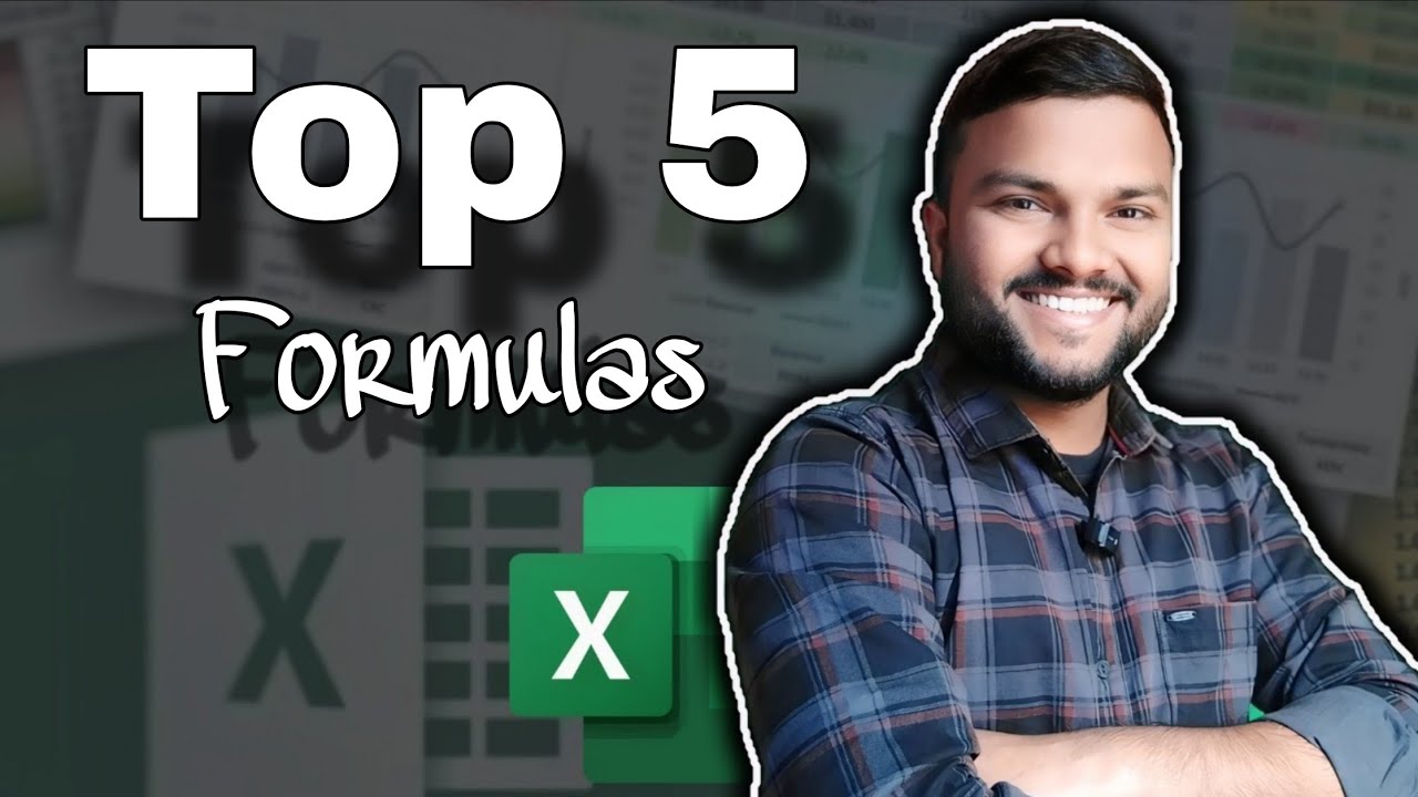 Top 5 Excel Formulas Every Beginner Must Learn | Excel Zero to Hero ...