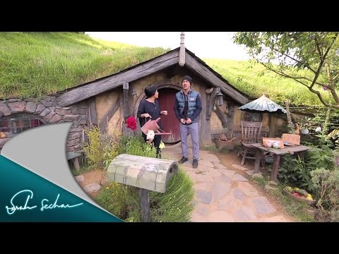 Sarah Sechan goes to New Zealand - Hobbiton