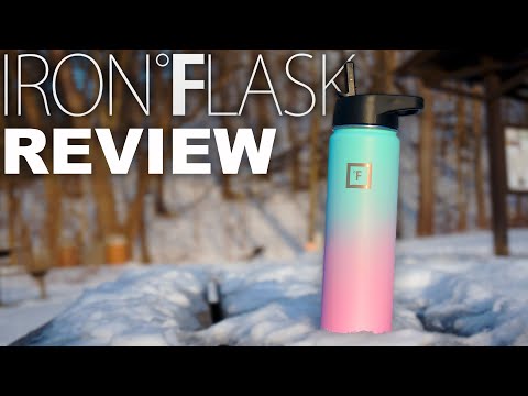 IRON FLASK 32oz Wide Mouth Sports Water Bottle - 3 Lids, Leak Proof, Double  Walled Vacuum Insulated - Bubble Gum