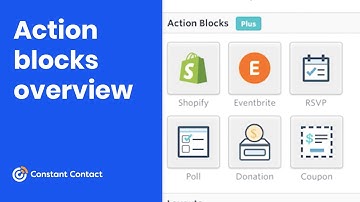 Putting Content in your Email with Action Blocks | Constant Contact