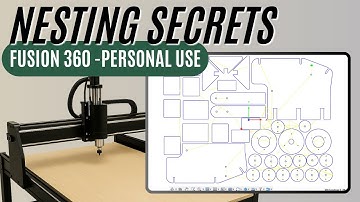 the Easiest Way to Nest CNC Parts in Fusion 360 (Free Users)