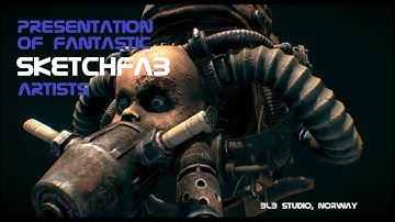 Norwegian artist puts music to @Sketchfab  3D creations 14