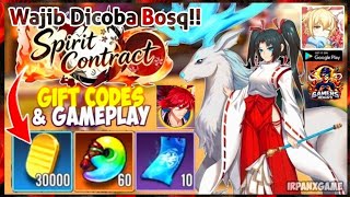 Rilis Global & Giftcode - Spirit Contract: Anime RPG Gameplay ( Android )