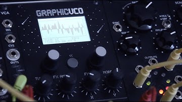 Graphic VCO & Black Octasource- Erica Synths unboxing and first sound!