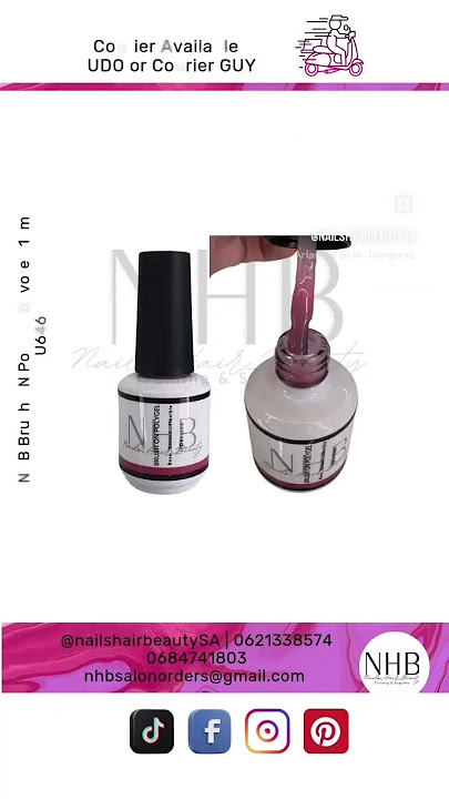 NHB Nail Products 📞0621338574 | 0684741803 📍Store: 516 Boeing st , Pretoria 🚚Courier available