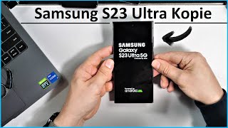 Unfassbar dreiste Samsung Galaxy S23 Ultra Kopie im Unboxing /Moschuss.de