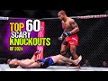 Top 60 crazy knockouts of all 2024  brutal mma