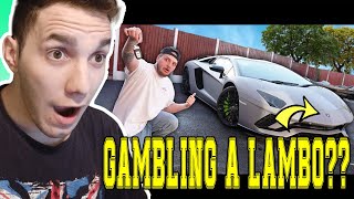 GAMBLING A LAMBORGHINI AVENTADOR (ENDS PROPER MESSY) | TGF ON LOCKDOWN #3 | **REACTION**