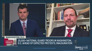 More than 25,000 National Guard troops in DC ahead of expected protests, Inauguration Day