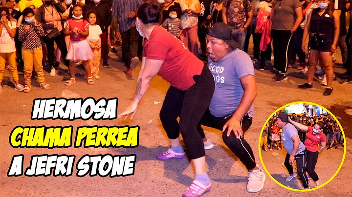 HERMOSA CHICA BAILA A JEFRI STONE  | LO MEJOR DE L...