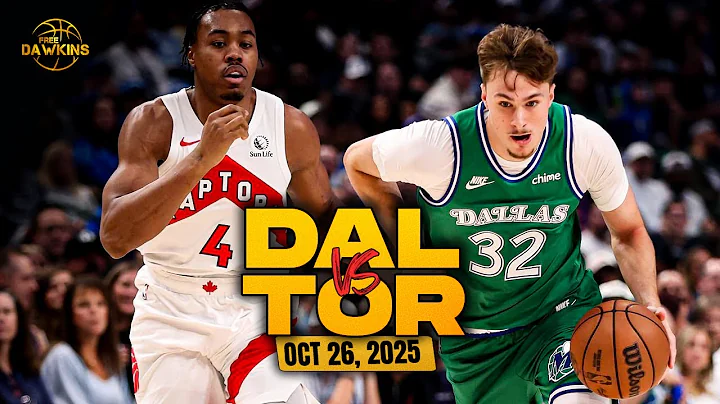 Dallas Mavericks vs Toronto Raptors Full Game Highlights | Oct 26, 2025 | FreeDawkins